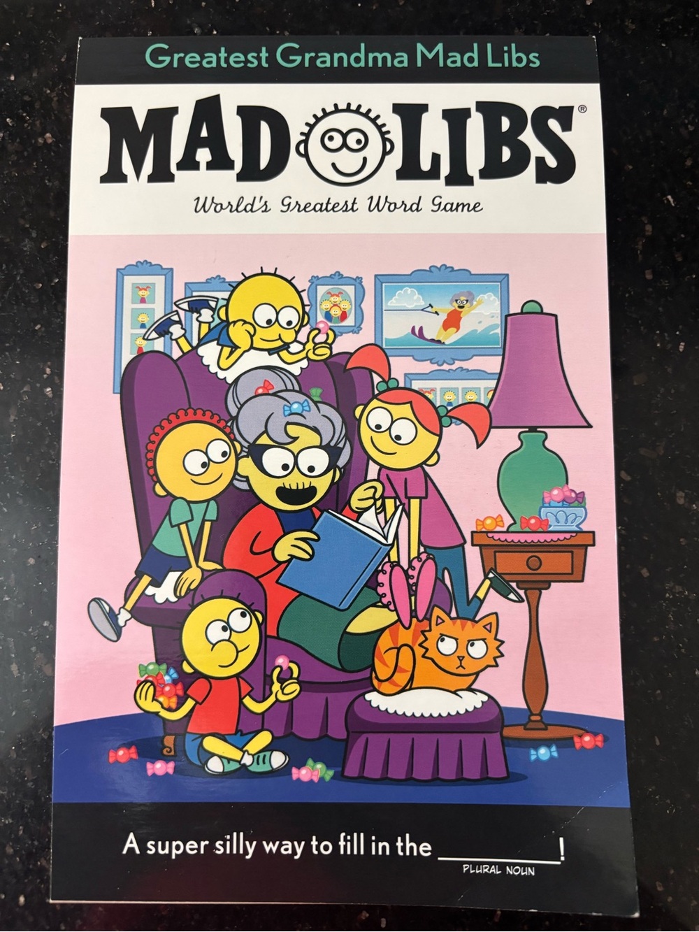 Mad Libs Greatest Grandma Word Game — Silly Fill in the blank book